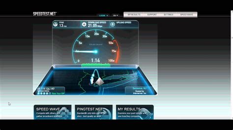 cablevision speed test internet