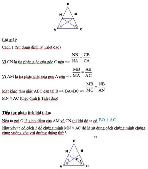 cac cach chung minh song song