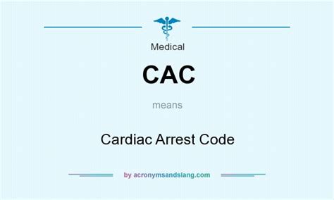 cac meaning medical