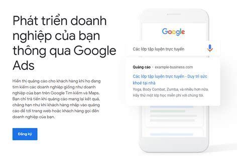 cach chay quang cao tren google ads