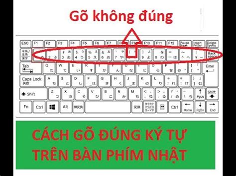 cach su dung ban phim nhat