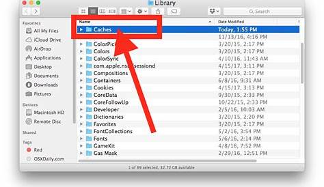 How to Clean Caches & Temporary Files from Mac OS