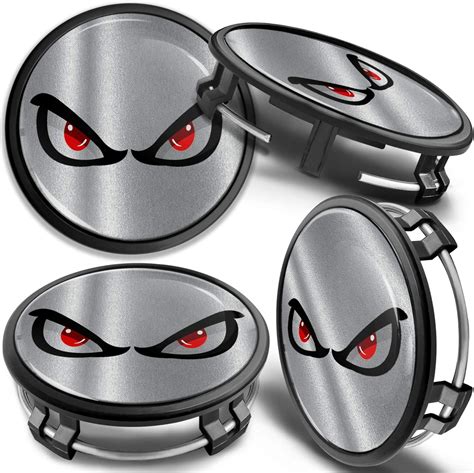 Cachemoyeux Roue Cachemoyeux de Roues 4pcs 56mm et 60mm Wheel Cover