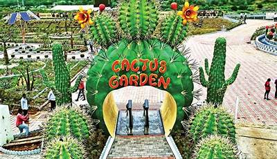 Cactus Garden Statue Of Unity