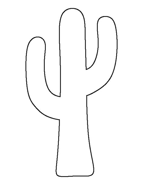 Happy Cactus Applique Pattern