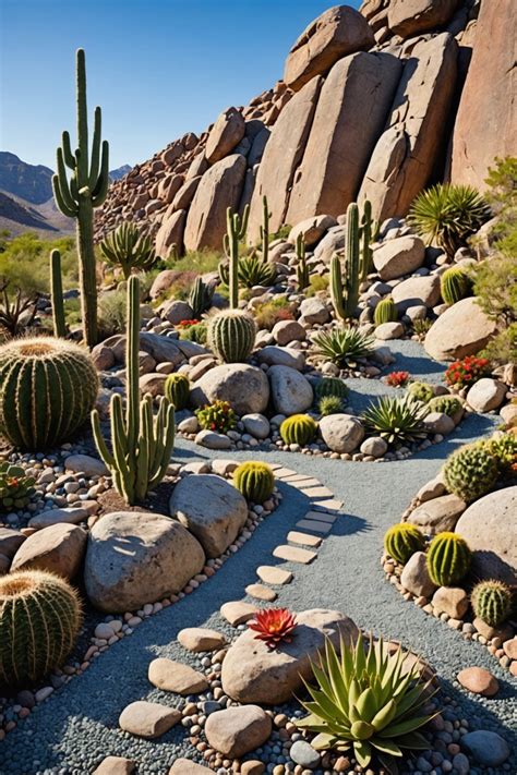 Cactus Plants Rock