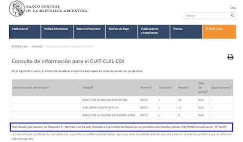 cada cuanto se actualiza el bcra