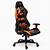 cadeira gamer xt racer reclinavel preta e laranja speed series xts120