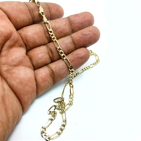 Cadena De Oro Diamantada