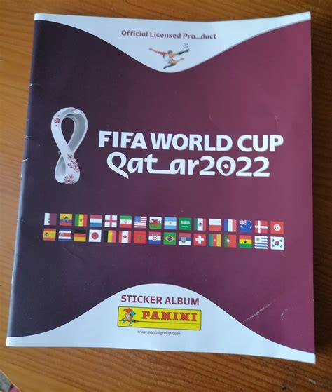 caderneta cromos mundial 2022