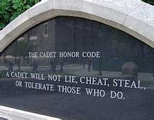 cadet honor code meaning