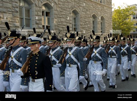cadets marching in formation