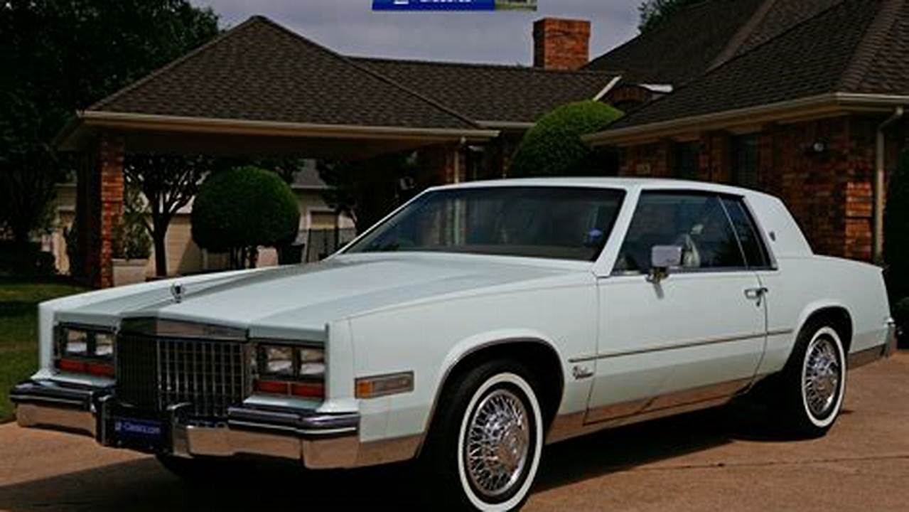 Unveiling the Cadillac Eldorado 1980 Coupe: A Journey through Automotive History