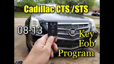 cadillac key fob programming instructions