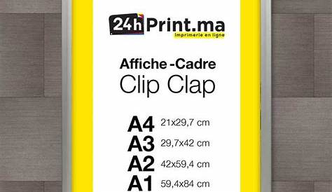 Cadre Clip Clap FUTURE PRINT