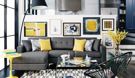 Cadre Deco Jaune Et Gris Épinglé Par Shelleah Pedersen Sur Peinture Mur Déco