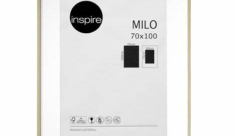 Cadre Milo, 30 x 40 cm, noir Leroy Merlin