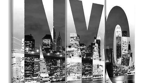 Yeda Design Acheter une Photos cadre New York Noir et blanc