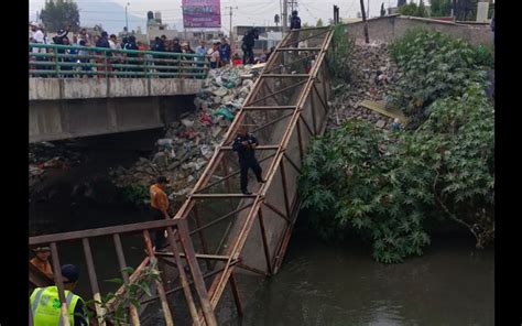 cae puente en neza