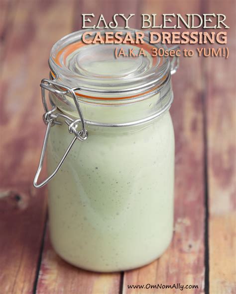 Caesar Dressing In A Blender