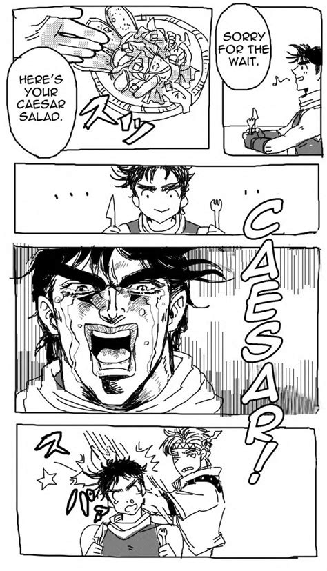 Caesar Salad Jojo Meme