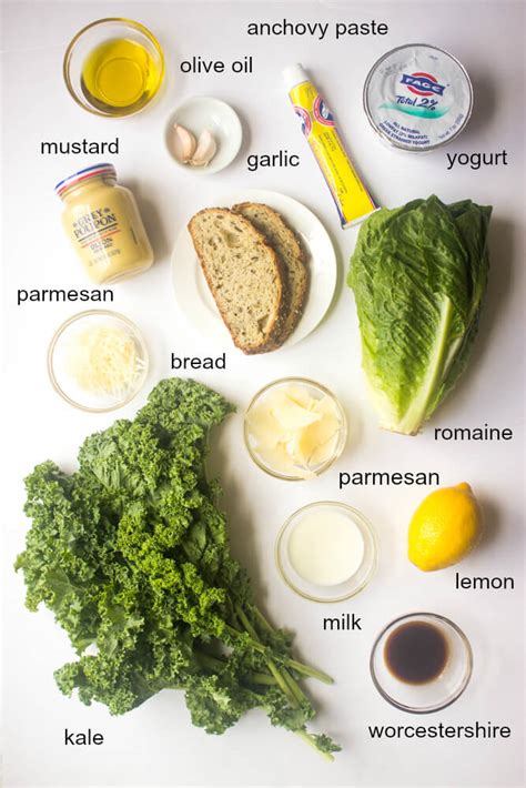 Caesar Salad Key Ingredients