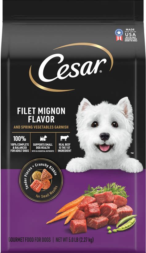 caesars dog food for small dogs