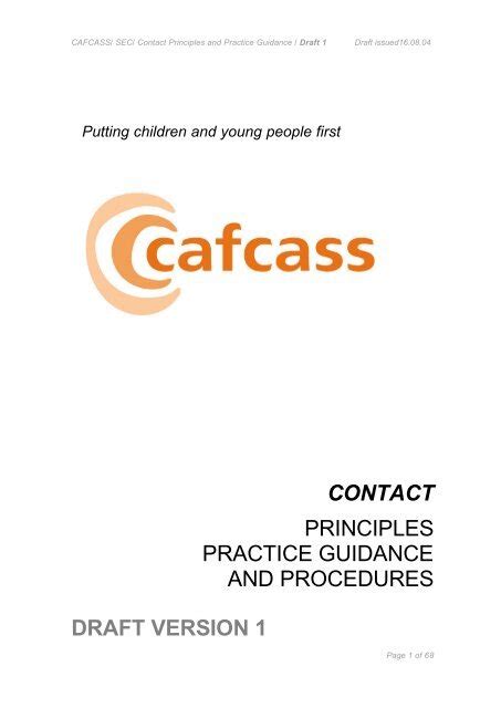 cafcass contact