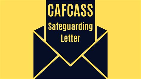 cafcass safeguarding letter