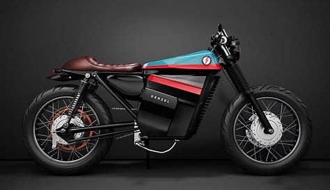 Café Racer Electric Motorcycle by Denzel - EBikesByRevolve Electric