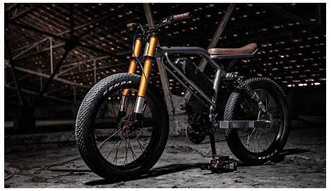 Cafe Racer Inspired Motorized Bicycle | Motorized bicycle, Cafe racer