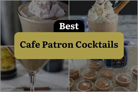 Cafe Patron Mixed Drinks