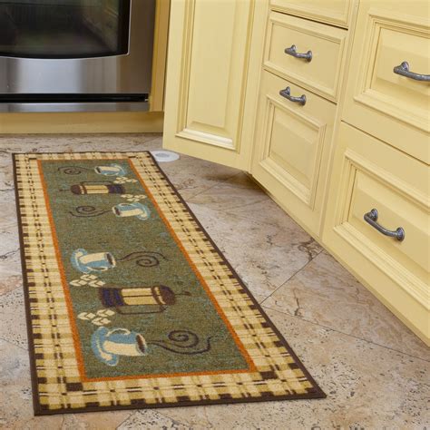 cafe themed kitchen rugs