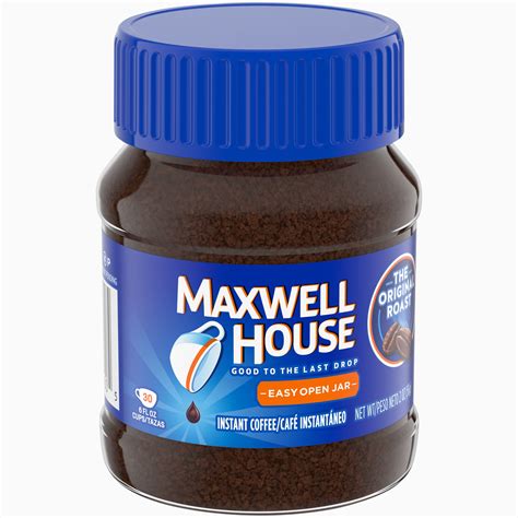 caffeine in maxwell house instant coffee