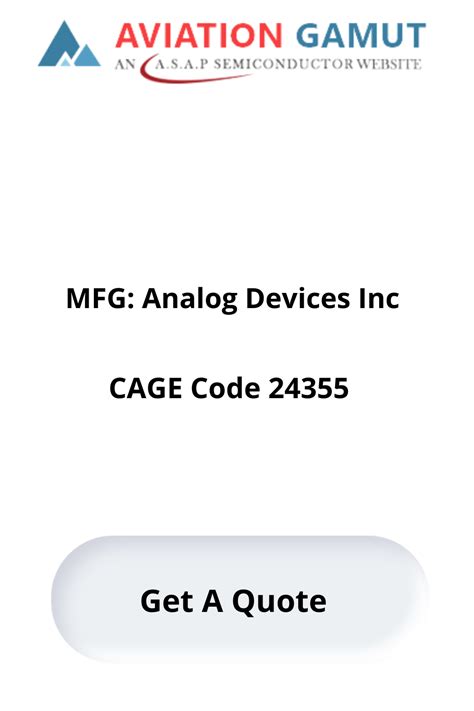 cage code analog devices inc