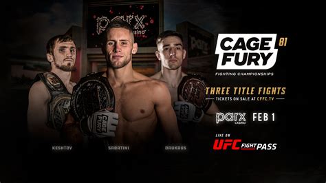 cage fury fighting championship fighters