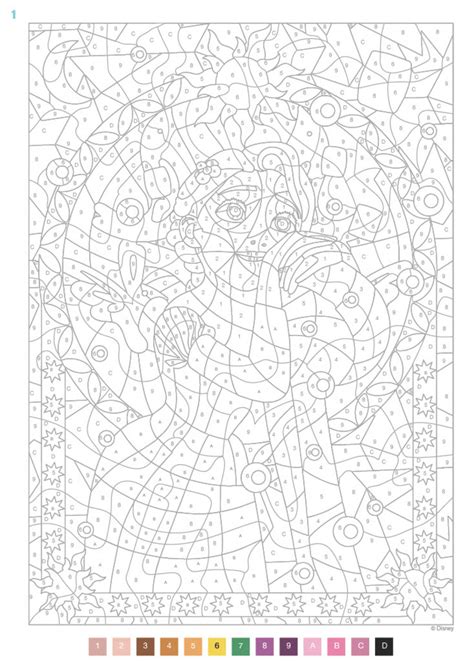 cahier coloriage disney mystere