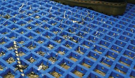 Caillebotis Plastique Industriel Robuste Et Recyclable à Usage