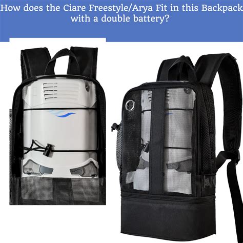 Caire Portable Oxygen Concentrator Backpack