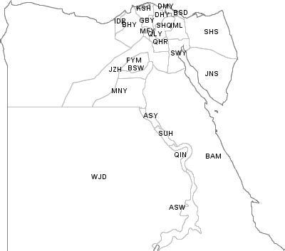 cairo postal code map