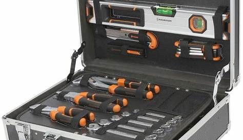 Caisse A Outils Magnusson Brico Depot Coffret Outillage Rayon Braquage Voiture Norme