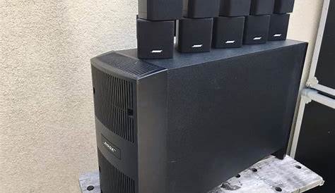 Caisson De Basse Bose Acoustimass 10 Home Entertainment Speaker System 5 1 Sistema Audio Almacenamiento Oculto Muebles Para Tv