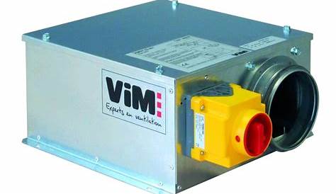Caisson de ventilation basse consommation pour VMC