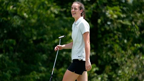 caitlin clark golf videos