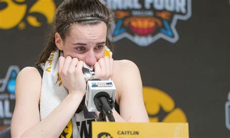 caitlin clark interview after loss