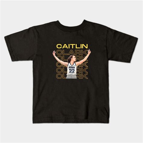 caitlin clark t shirts for kids