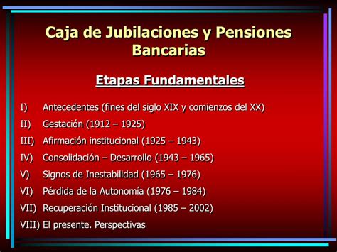 caja jubilaciones y pensiones bancarias