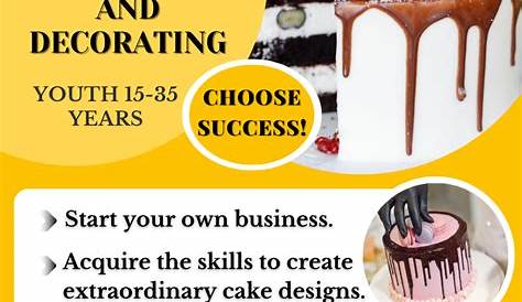 Cake Making and Decorating Course at YTEPP Limited [Starts October 2022