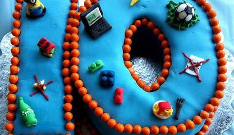 Cake Decorating Ideas For 10 Year Old Boy Studio Portrait Of A