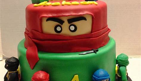 Ninjago cake Ninjago cakes, Cake, Birthday parties
